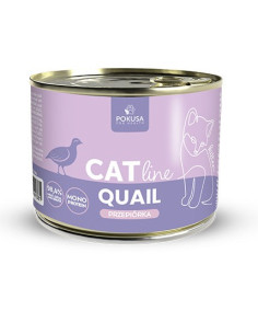 Pokusa CatLine Kitten - Przepiórka 200g