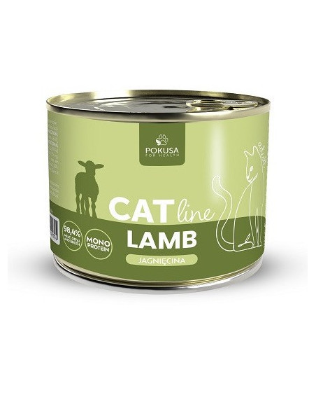 Pokusa CatLine - Jagnięcina 200 g