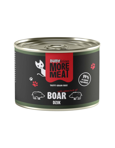 BUBAlicious More Meat Mono Dzik 185g