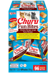Inaba Cat Churu Fun Bites - Kurczak tuńczyk 96g