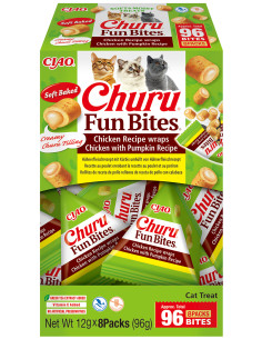 Inaba Cat Churu Fun Bites - Kurczak z dynią 96g