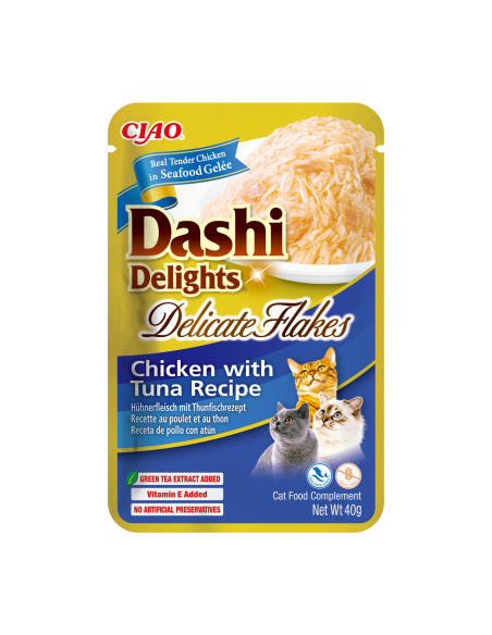 Dashi Delights Delicate Flakes - Chicken with Tuna Recipe 40g