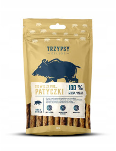 TRZYPSY Deluxe Patyczki z dzika 70g