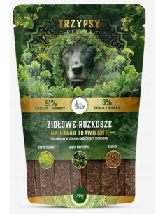 TRZYPSY Ziołowe Rozkosze Paski z Królika 70g