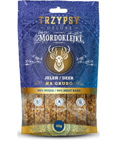 TRZYPSY Deluxe Mordoklejki Na Grubo z Jelenia 80g
