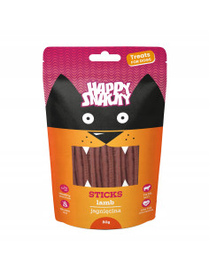 HAPPY SNACKY Paski z jagnięciny 80g