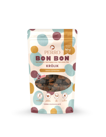 Perro BON BON Siła Czystka - Królik 80g