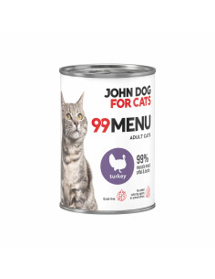 John Dog for Cats 99 MENU - Indyk 400g