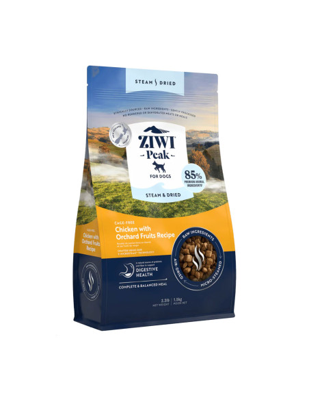 Ziwi Peak Dog Steam & Dried - Kurczak z owocami 800g