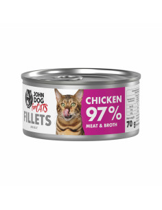 John Dog for Cats Filety - Kurczak 70g