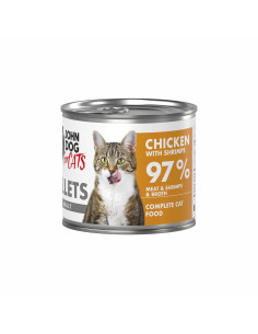 John Dog for Cats Filety - Kurczak z krewetkami 140g