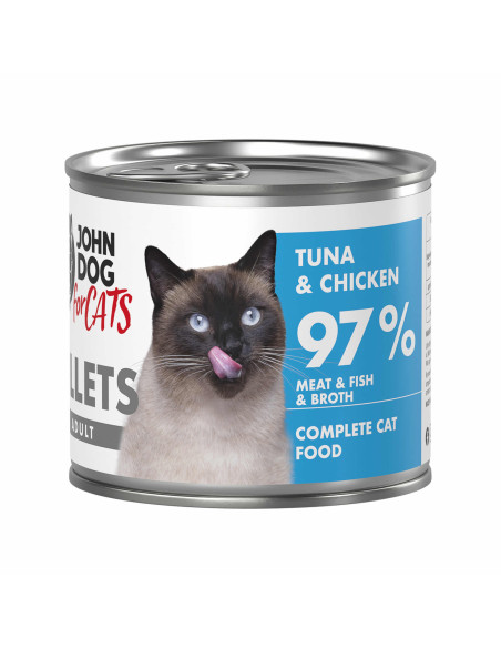 John Dog for Cats Filety - Tuńczyk i kurczak 140g