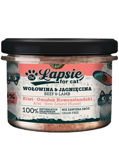 Łapsie - Wołowina i jagnięcina 200g