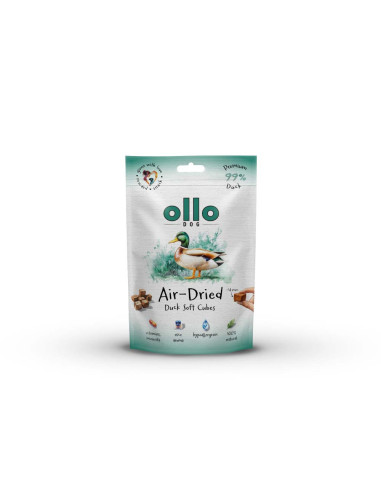 Ollo Air-dried Soft Cubes - Kaczka 80g