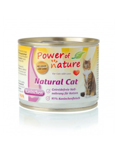 Power of Nature Natural Cat Kaninchen - Królik 200g