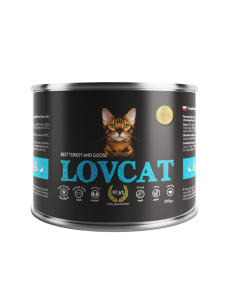 LOVCAT Best Turkey & Goose - Indyk z gęsią 200g