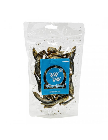 RAW RAW Liofilizowane szprotki 50g