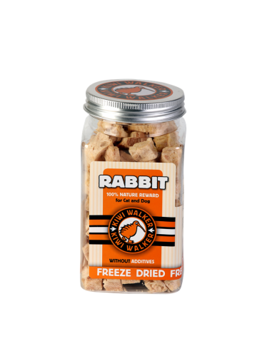 Kiwi Walker liofilizowane smaczki - Królik100% 75g