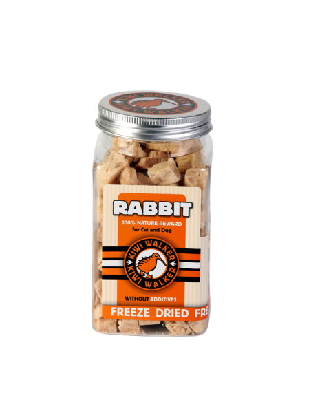 Kiwi Walker liofilizowane smaczki - Królik100% 75g