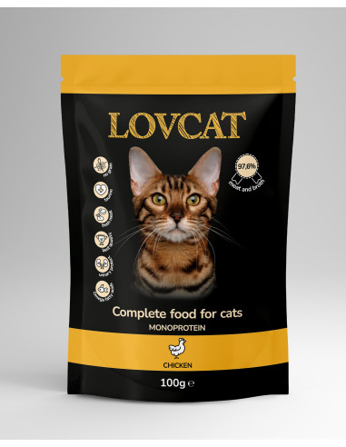 LOVCAT Pure Chicken - Kurczak 100g