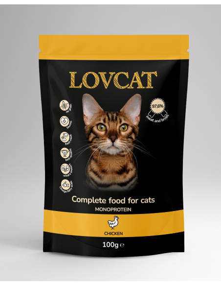 LOVCAT Pure Chicken - Kurczak 100g