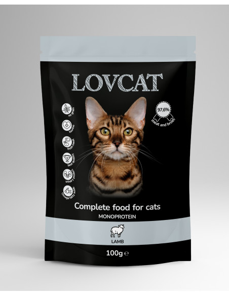 LOVCAT Pure Lamb - Jagnięcina 100g