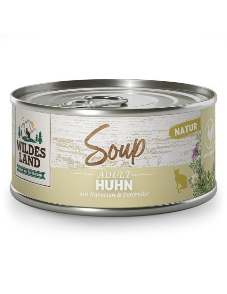 Wildes Land Cat Huhn Soup - Kurczak z marchewką i pietruszką 80g