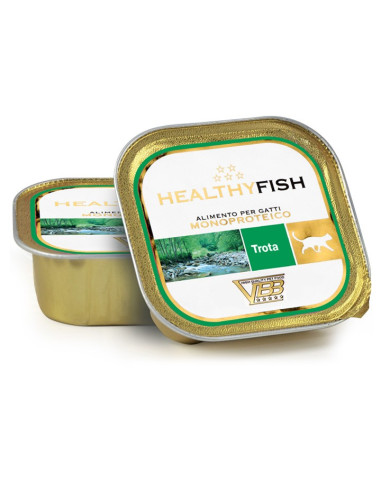 VBB Cat's Healthy Meat Monoprotein Pstrąg 90g Data ważności: 15.09.2025