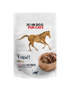 John Dog for Cats Lapé Konina 100g