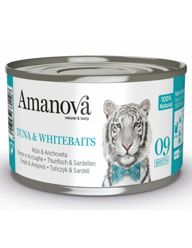 Amanova Cat Tuna & Whitebaits - Tuńczyk i...