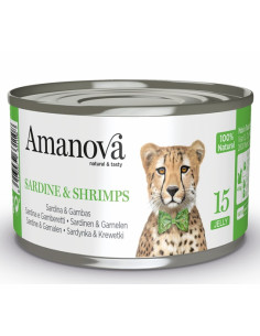 Amanova Cat Sardine & Shrimps - Sardynki i krewetki w...