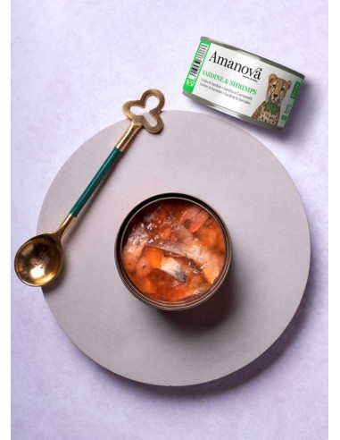 Amanova Cat Sardine & Shrimps - Sardynki i...