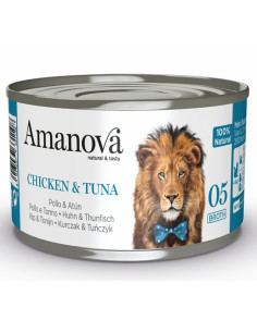 Amanova Cat Chicken & Tuna - Kurczak i tuńczyk w bulionie...