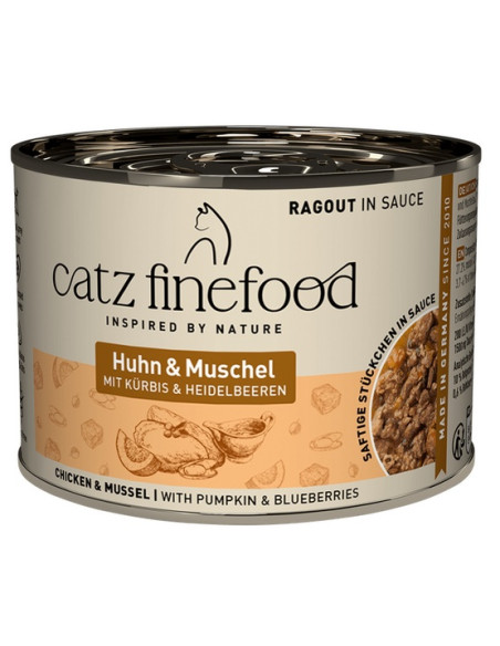 Catz Finefood Ragout in Sauce N.613 Kurczak i Omułek 190g