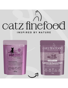 Catz Finefood Classic N.11 Jagnięcina i królik 85g 2