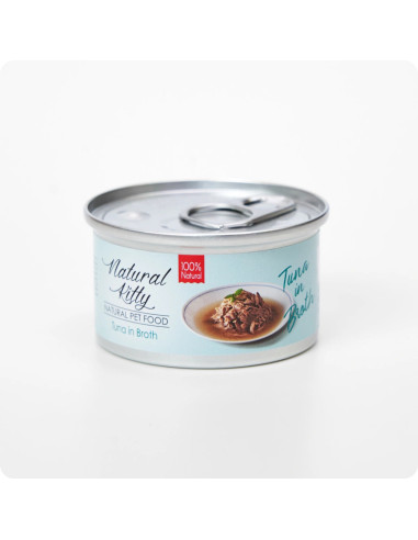 Natural Kitty - Tuńczyk w bulionie 80g