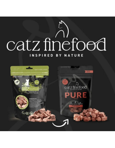 Catz Finefood Purrrrly N.105 Serca wołowe 35g