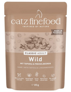 Catz Finefood Classic N.09 Dziczyzna 85g 2