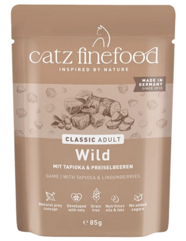 Catz Finefood Classic N.09 Dziczyzna 85g