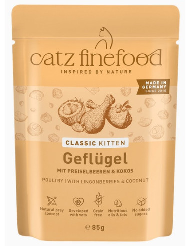 Catz Finefood Classic Kitten N.03 Drób 85g