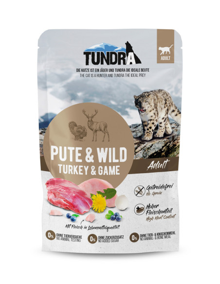 Tundra - Indyk z dziczyzną 85g