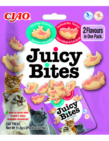Inaba Wilgotne przysmaki Juicy Bites - Krewetki...