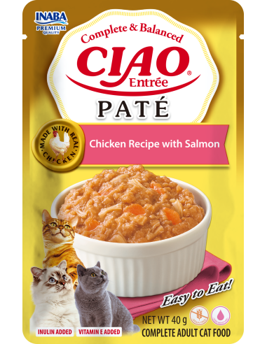 Inaba Cat Ciao Entrée Pate - Chicken Recipe...