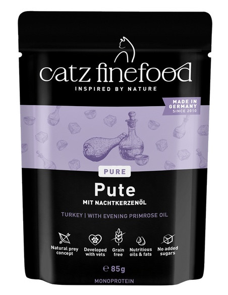 Catz Finefood Pure (Purrrr N.117) Indyk 85g