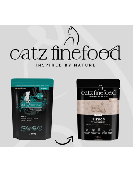 Catz Finefood Pure (Purrrr N.121) Jeleń 85g