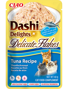Inaba Cat Dashi Delights Delicate Flakes - Tuna Recipe 40g