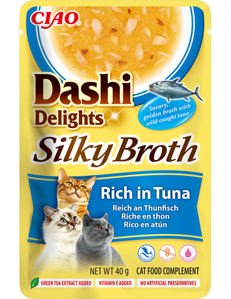 Inaba Cat Dashi Delights Silky Broth - Tuna Recipe 40g