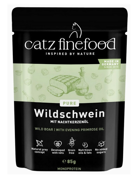 Catz Finefood Pure (Purrrr N.109) Dzik 85g
