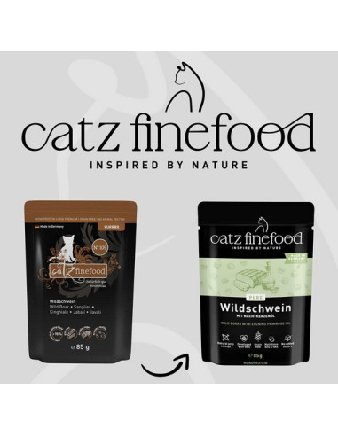 Catz Finefood Pure (Purrrr N.109) Dzik 85g