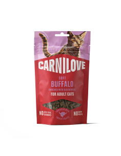 Carnilove Cat Soft Snack - Bawół z jagodami 50g